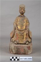 藏品(木雕文官侍從像)的圖片