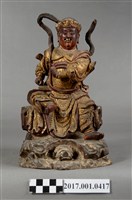 藏品(木雕玄天上帝像)的圖片