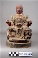 藏品(木雕玄天上帝像)的圖片