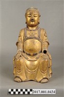 藏品(木雕玄天上帝像)的圖片