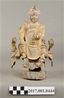 藏品(木雕玄天上帝像)的圖片