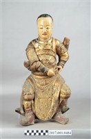 藏品(木雕田都元帥像)的圖片