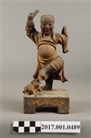 藏品(木雕田都元帥像)的圖片