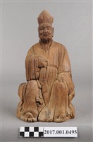 藏品(木雕仙翁像)的圖片