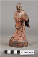藏品(木雕印童像)的圖片