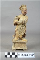 藏品(木雕印童像)的圖片