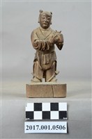 藏品(木雕印童像)的圖片