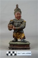 藏品(木雕印童像)的圖片