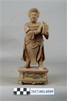 藏品(木雕印童像)的圖片