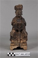 藏品(木雕后土皇地祇像)的圖片