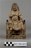 藏品(木雕池府千歲像)的圖片