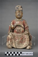 藏品(木雕朱衣星君像)的圖片