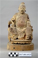 藏品(木雕孚佑帝君像)的圖片