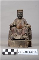 藏品(木雕孚佑帝君像)的圖片