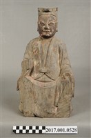 藏品(木雕孚佑帝君像)的圖片
