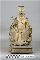 藏品(木雕孚佑帝君像)的圖片