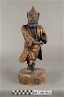 藏品(木雕柳星君像)的圖片