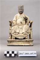 藏品(木雕灶君像)的圖片