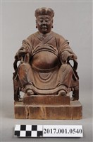 藏品(木雕灶君像)的圖片