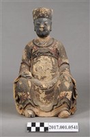 藏品(泥塑灶君像)的圖片