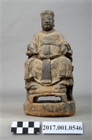 藏品(木雕灶君像)的圖片
