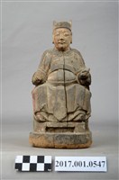 藏品(木雕灶君像)的圖片