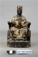 藏品(木雕灶君像)的圖片