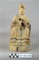 藏品(木雕灶君像)的圖片