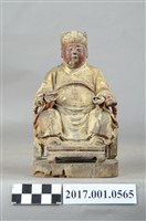 藏品(木雕灶君像)的圖片