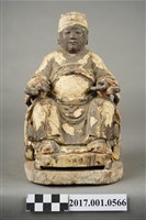 藏品(木雕灶君像)的圖片