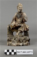 藏品(木雕李鐵拐像)的圖片