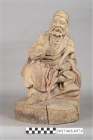 藏品(木雕李鐵拐像)的圖片