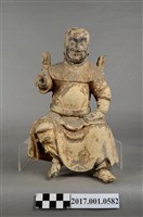 藏品(木雕法主公像)的圖片