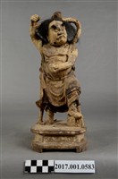 藏品(木雕法主公像)的圖片