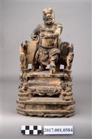 藏品(木雕法主公像)的圖片