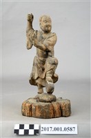 藏品(木雕法主公像)的圖片