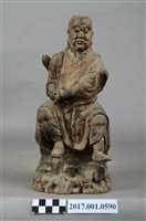 藏品(木雕法主公像)的圖片