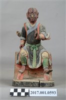 藏品(木雕法主公像)的圖片