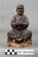 藏品(木雕法主公像)的圖片
