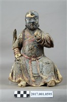 藏品(木雕法主公像)的圖片