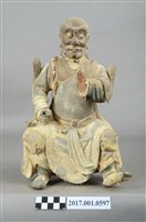 藏品(木雕法主公像)的圖片