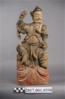藏品(木雕法主公像)的圖片