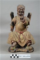 藏品(木雕法主公像)的圖片