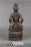 藏品(木雕法師像)的圖片