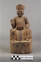 藏品(木雕法師像)的圖片