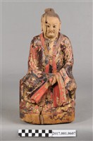 藏品(木雕法師像)的圖片