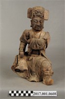 藏品(木雕法師像)的圖片