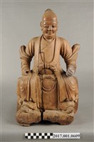 藏品(木雕法師像)的圖片