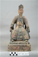 藏品(木雕法師像)的圖片