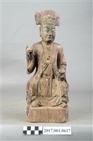 藏品(木雕法師像)的圖片